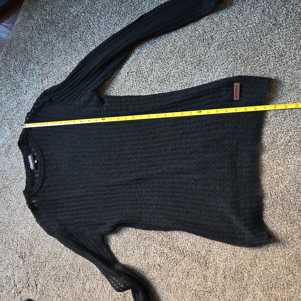 NWOT Túnmóar knitted lace long sweater - Picture 11 of 13
